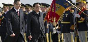 China's Premier Li Keqiang arrived Bucharest